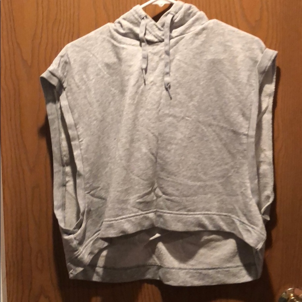 Puma cropped sleeveless hoodie